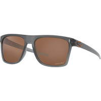 Oakley Leffingwell Sunglasses - Matt Grey Smoke / Prizm Tungsten Lens