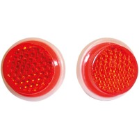 Oxford Round Self Adhesive Reflectors 20mm Pair