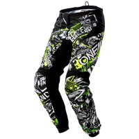 O Neal Element Pants - Attack Black / Neon Yellow