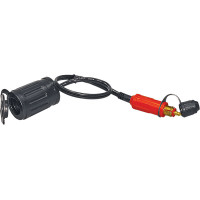 Tecmate Optimate Adapter from Motorcycle DIN to Cig/Auto socket