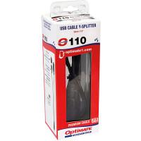 Tecmate Optimate USB-A Splitter (1 into 2) - with weatherproof covers