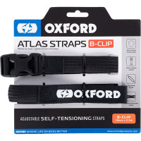 Oxford Atlas B-Clip Tension Straps - Black