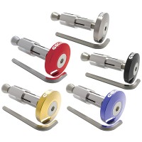 Oxford Universal Bar Ends 2 - Flat Aluminium