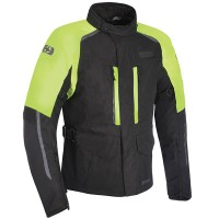 Oxford Continental Advanced Textile Jacket - Black / Fluo Yellow