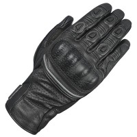 Oxford Hawker Leather Gloves - Black
