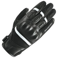 Oxford RP-6S Leather Gloves - Black / White 