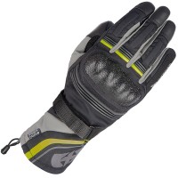 Oxford Montreal 4.0 Textile Gloves - Black / Grey / Fluo