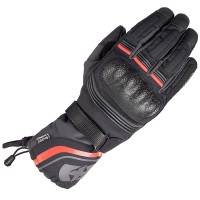 Oxford Montreal 4.0 Textile Gloves - Black / Grey / Red