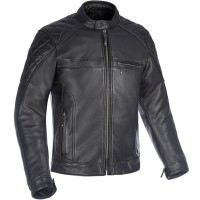 Oxford Route 73 2.0 Leather Jacket - Black
