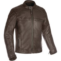 Oxford Route 73 2.0 Leather Jacket - Brown