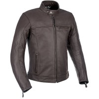 Oxford Walton Leather Jacket - Brown