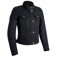 Oxford Ladies Holwell 1.0 Wax Textile Jacket - Black