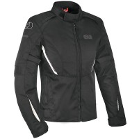 Oxford Ladies Iota 1.0 Textile Jacket - Black / White