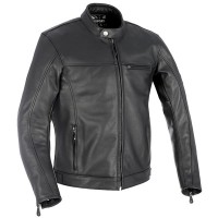 Oxford Walton Leather Jacket - Black