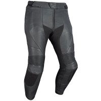 Oxford Cypher 1.0 Leather Trousers - Stealth Black