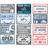 Oxford Garage Metal Signs - Series 1