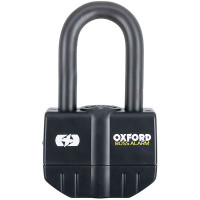 Oxford Boss Alarm 16mm Padlock - Black