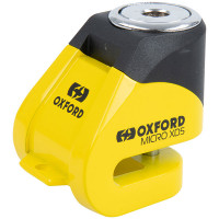 Oxford Micro XD5 Disc Lock - Yellow / Black
