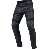 Ozone Rusty Aramid Denim Riding Jeans - Waxed Black