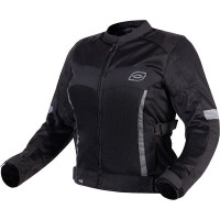 Ozone Street Dart Ladies Textile Jacket - Black