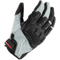 Pharao Yukon Mesh Short Textile / Leather Gloves - Grey