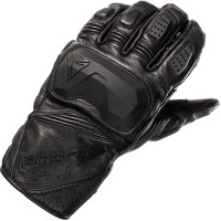 Pharao Columbia Breeze Short Leather Gloves - Black