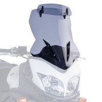 Puig Touring Windscreen With Visor Smoke - Suzuki DL600A/XT V-Strom