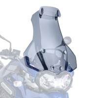 Puig Touring Windscreen With Visor Smoke - Triumph Tiger Explorer