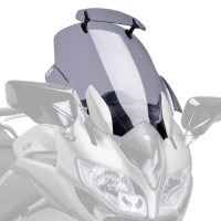 Puig Touring Windscreen With Visor Smoke - Yamaha FJR1300 A