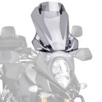 Puig Touring Windscreen With Visor Smoke - Suzuki DL1000 V-Strom