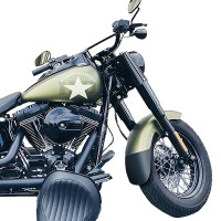 Pyramid Extenda Fenda Matt Black - Harley Davidson Softail Slim (13>23)