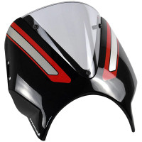 Pyramid Fly Screen Sapphire Black Scheme - Triumph Trident 660 (21>)