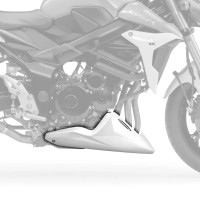Pyramid Belly Pan Gloss White - Suzuki GSR750