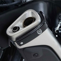 R&G Racing Ugly Can Cover Exhaust Protector - Black