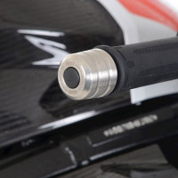 R&G Racing Stainless Steel Bar Ends - BMW M1000RR / Yamaha Tracer 9 