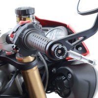 R&G Racing Bar End Sliders - BE0102BK - Triumph Speed Triple / Street Triple / Thruxton