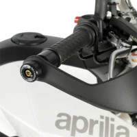 R&G Racing Bar End Sliders - BE0045BK - Aprilia Caponord 1200 / Dorsoduro 1200 / SM750 Dorsoduro