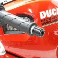 R&G Racing Bar End Sliders - BE0048BK - Ducati Monster 796 / 1100