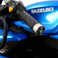 R&G Racing Bar End Sliders - BE0110BK - Suzuki GSX-S750 '17, Yamaha XMAX 300 '17-, Suzuki GSX-R125