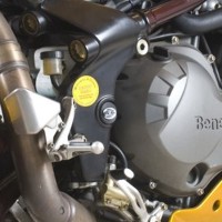 R&G Racing Front Frame Inserts (Pair) - Benelli TNT 1130 Cafe Racer