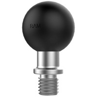 RAM Mounts 1" Ball Base with M10 x 1.25 Fine Pitch Male Thread