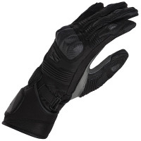 Rebelhorn Fighter Leather Gloves - Black