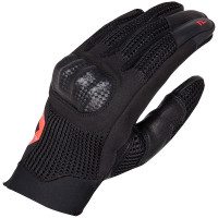 Rebelhorn Ladies Gap III Mixed Gloves - Black / Fluo Red