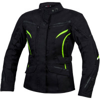 Rebelhorn Ladies Hiker III Textile Jacket - Black / Fluo Yellow