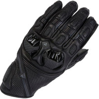 Rebelhorn ST Short Leather Gloves - Black / Grey