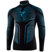 Rebelhorn Therm II Long Sleeve Shirt - Black / Blue