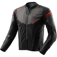 Rebelhorn Hiflow V Textile Jacket - Black / Grey / Red