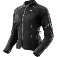 Rebelhorn Ladies Jax Textile Jacket - Black / Mint