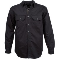 Resurgence Textile Riding Jacket - Black Canvas