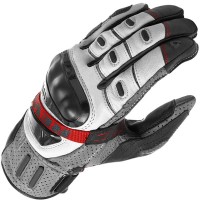 Rev'it Cayenne Pro Leather Gloves - Grey / Red